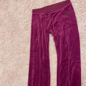 Vintage Juicy Couture velvet pants